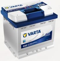 Varta C22 - BATERIA 12V 52AH 470A +D 207X175X190 B13